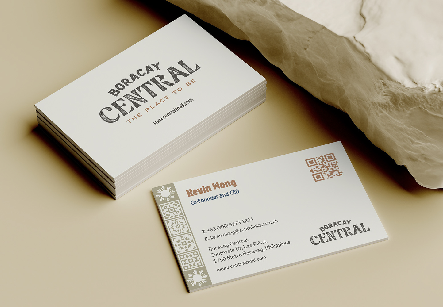 Namecards for Boracay Central Staff