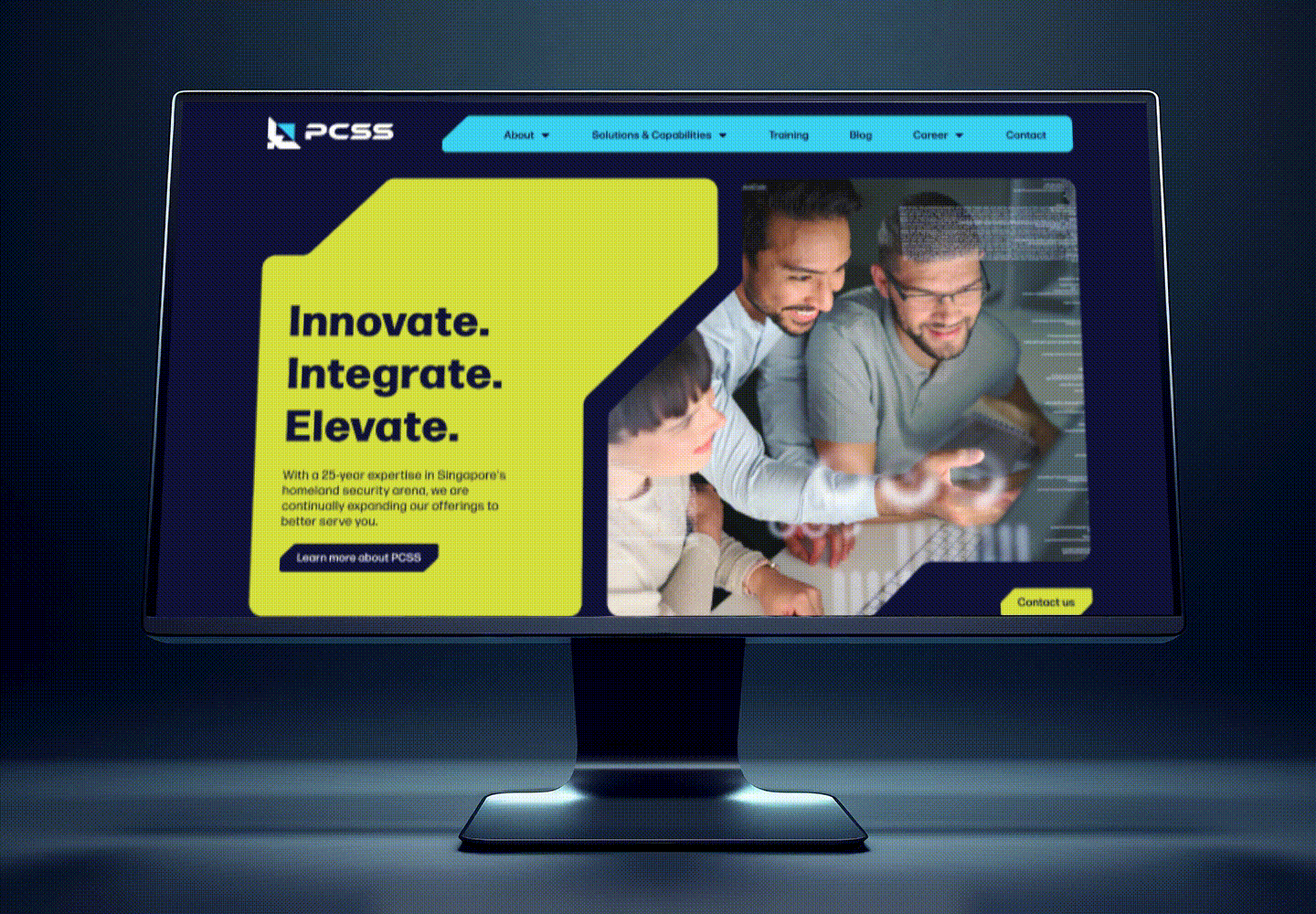 Technology and Telecommunications Branding: Website
