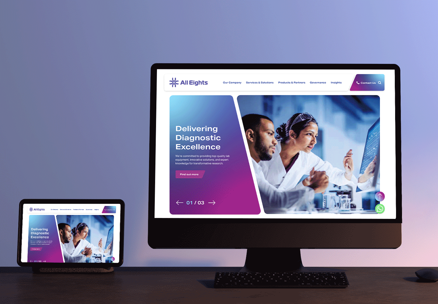 Clinical Diagnostics Distribution Branding