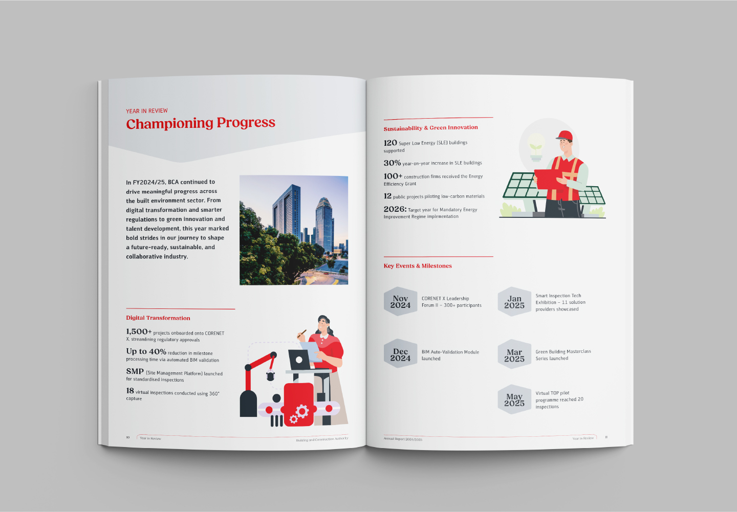 BCA Staff brand book to be circulated internally