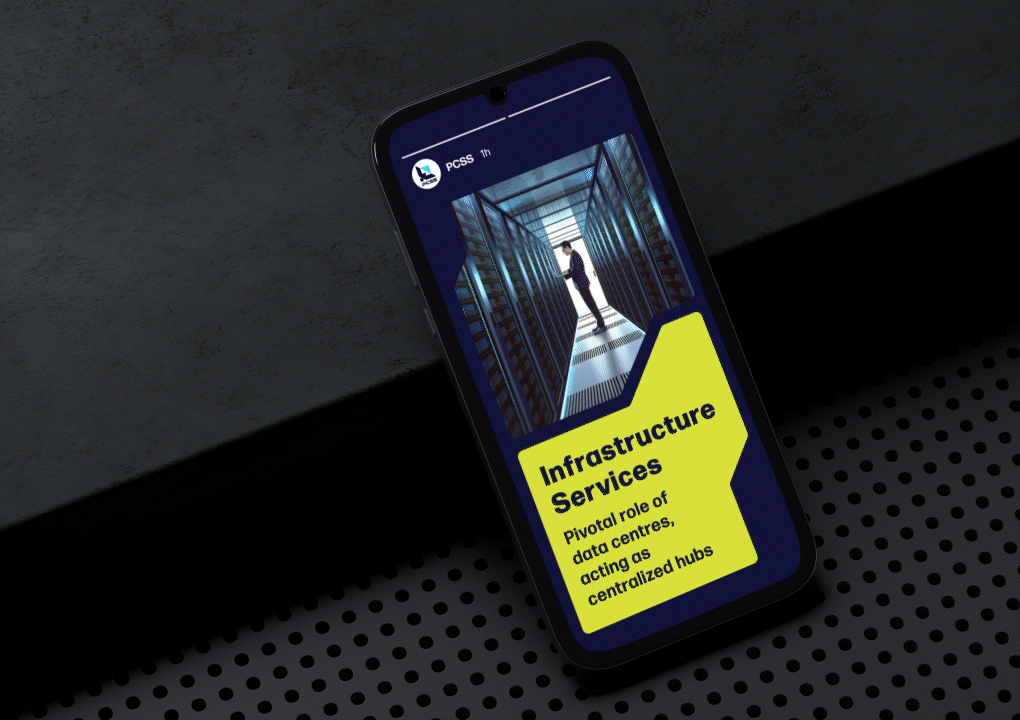 PCSS instagram Innovative security solutions branding