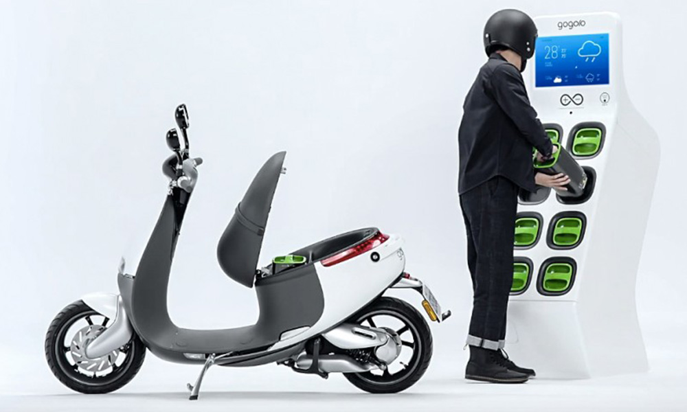 gogoro taiwan asian brand electric scooter